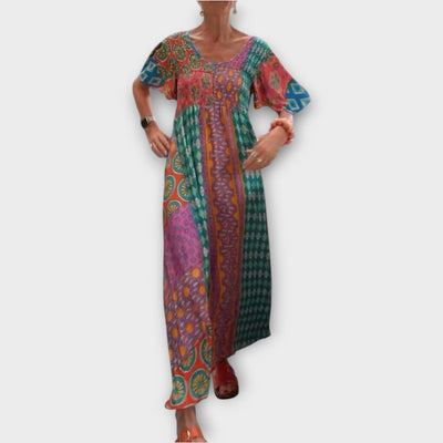 Cecelia | Paisley Print Maxi Dress