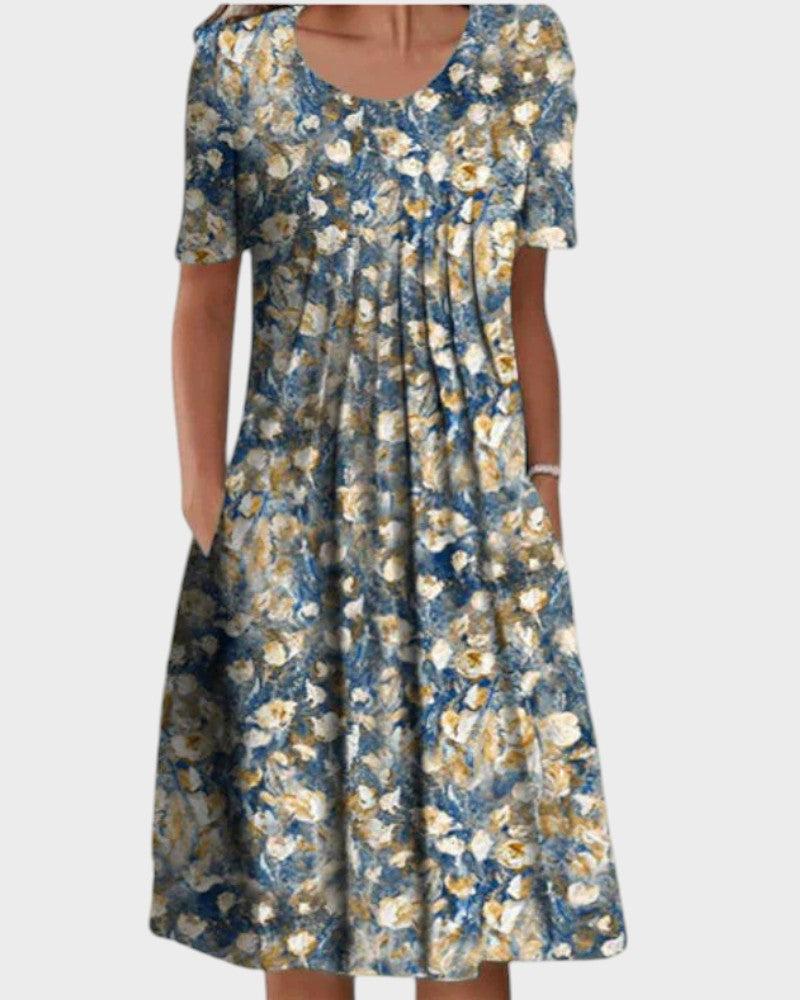 Agnes | Women's Floral Midi Dress