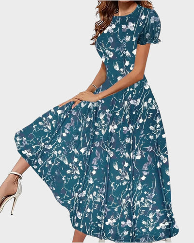 Paige | Women's Floral Dress with Crew Neck