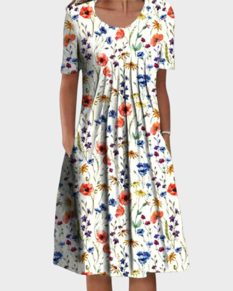 Agnes | Women's Floral Midi Dress