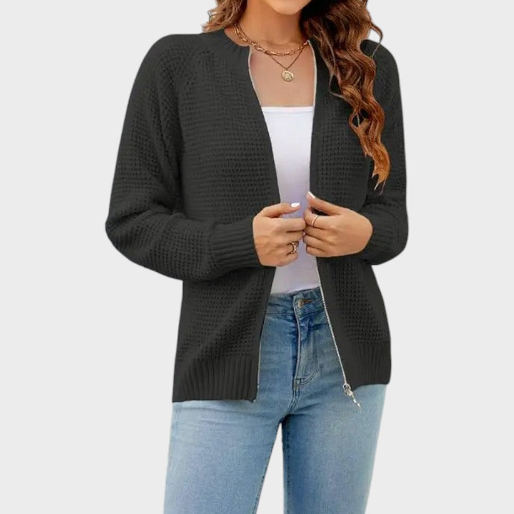 Lauren | Zip-Up Cardigan