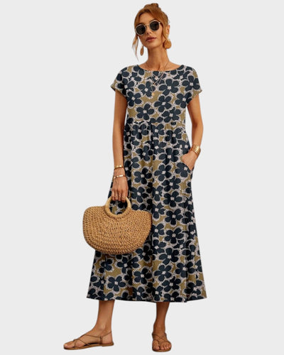 Ellen | Women's Floral Midi Dress