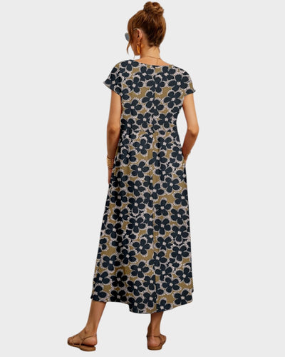 Ellen | Women's Floral Midi Dress